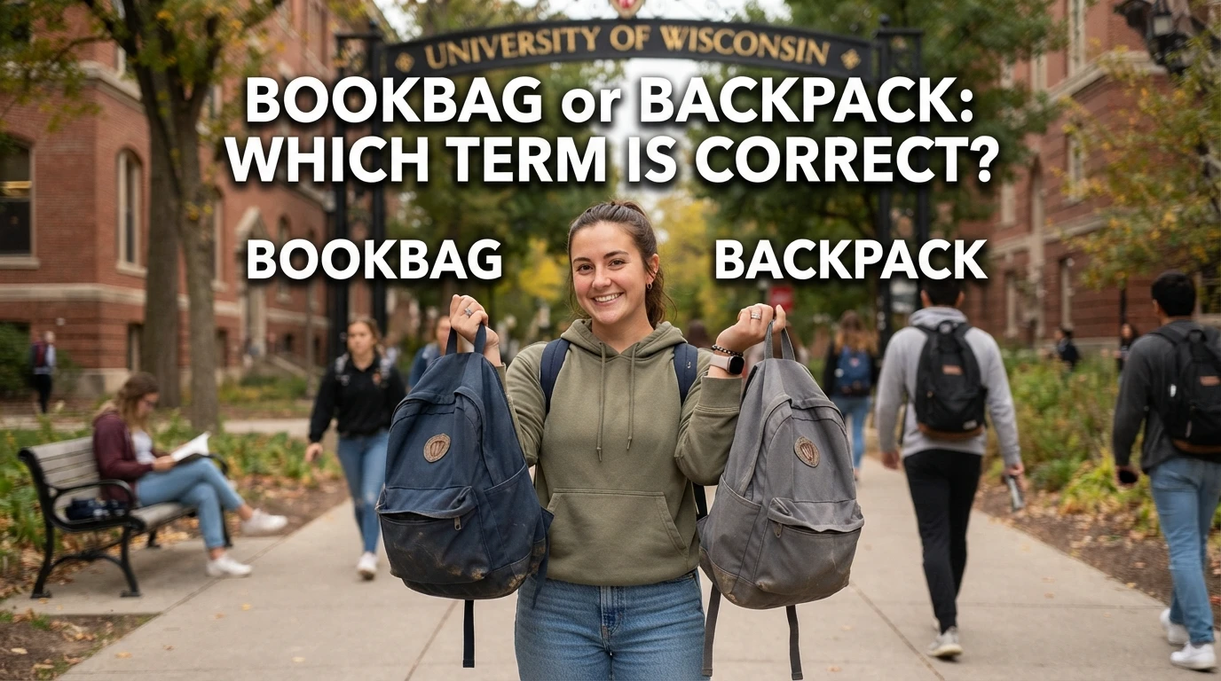 Bookbag or Backpack: Which Term Is Correct