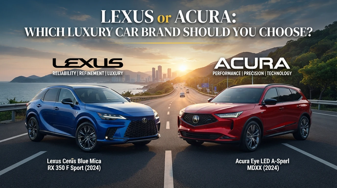 Lexus or Acura: Which Luxury Car Brand Should You Choose?