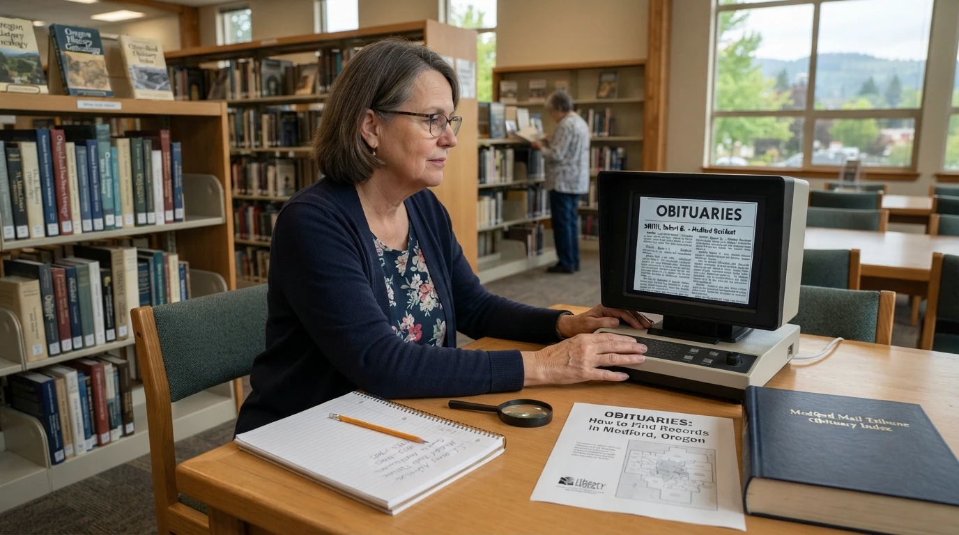 Medford or Obituaries: How to Find Obituaries in Medford, Oregon