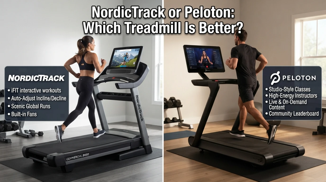 NordicTrack or Peloton: Which Treadmill Is Better?