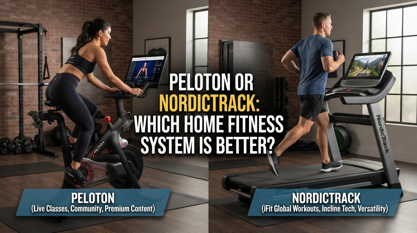 Peloton or NordicTrack: Which Home Fitness System Is Better?