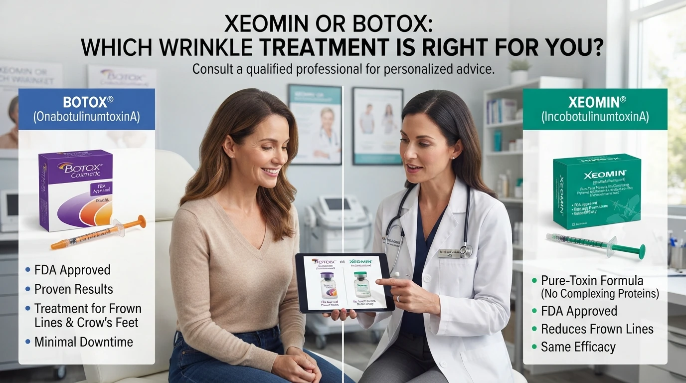 Xeomin or Botox: Which Wrinkle Treatment Is Right for You?